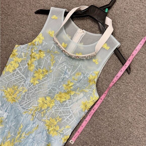 Charming Organza & Floral Lace with Beads Party  Dress/ Prom Dress - Picture 16 of 16